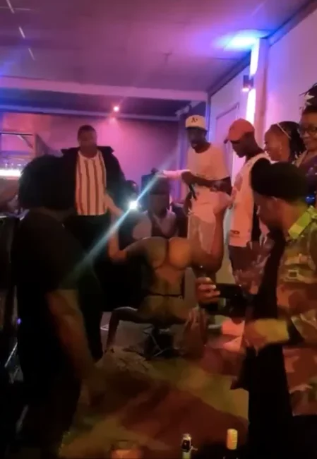 Another Zim Lady Gets Naked On Zim Hip Hop Artist Stunner's Stage (WATCH 18+)